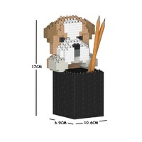 Jekca English Bulldog Pencil Cup 01S