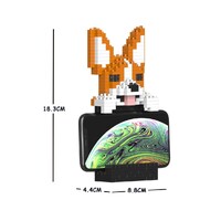 Jekca Welsh Corgi Phone Stand 01S