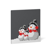 Jekca Xmas Brick Painting 01S (30x30cm)
