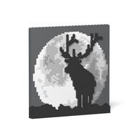 Jekca Xmas Brick Painting 03S (30x30cm)