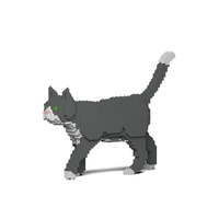 Jekca Grey Tuxedo Cat 02S