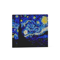Jekca The Starry Night Brick Painting 01S