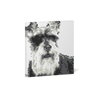 Jekca Standard Schnauzer Brick Painting 01S