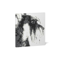 Jekca Standard Schnauzer Brick Painting 02S