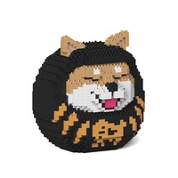Jekca Shiba Daruma Doll 01S-M01