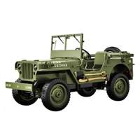 JJRC 1/10 Willys Jeep 4WD Military RC Crawler
