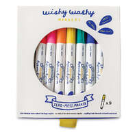 Jaq Jaq Bird - Wishy Washy Markers 9pk