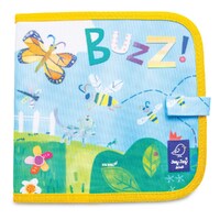 Jaq Jaq Bird - Doodle It & Go Erasable Book - Hello, World - Bugs