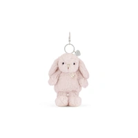 Snuggle Bunnies - Penelope the Bunny 15cm Blush Soft Plush Key Chain