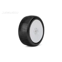 Jetko 1/8 MARCO Buggy Tyres (Dish/White Rim/Super Soft) (2pcs) [1003DWSSG]