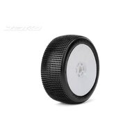 Jetko 1/8 MARCO Buggy Tyres (Dish/White Rim/Ultra Soft) (2pcs) [1003DWUSG]