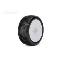 Jetko 1/8 MARCO Buggy Tyres (Dish/White Rim/Ultra Soft) (2pcs) [1003DWUSG]