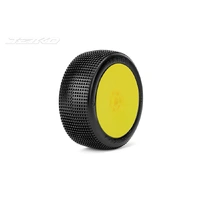 Jetko 1/8 MARCO Buggy Tyres (Dish/Yellow Rim/Ultra Soft) (2pcs) [1003DYUSG]