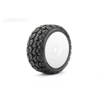 Jetko 1/8 Buggy EX-TOMAHAWK/Dish LW/White/Medium Soft/Belted [1501DWMSGB]