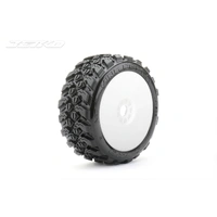 Jetko 1/8 Buggy EX-KING COBRA/Dish LW/White/Medium Soft/Belted [1502DWMSGB]