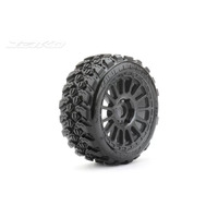 Jetko 1/8 Buggy EX-KING COBRA Tyres (Radia Rim/Black/Medium Soft) (2pcs) [1502RBMSGB]