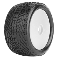 Jetko 1/10 Buggy 2&4WD Rear-POSITIVE/Dish/White Rim/Super Soft [2007DWSSG]