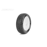 Jetko 1/10 Buggy 2WD Front-J-one/Dish/White Rim/Super Soft/Glued