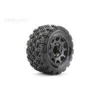 Jetko 1/10 ST 2.8 EX-KING COBRA Tyres (Claw Rim/Black/Medium Soft/12mm) (2pcs) [2702CBMSGNB2]