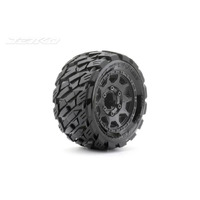 Jetko 1/10 ST 2.8 EX-ROCKFORM/Claw Rim/Black/Medium Soft/Glued