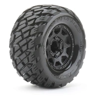 Jetko 1/10 MT 2.8 EX-ROCKFORM/Claw Rim/Black/Medium Soft/Glued(All Offsets)