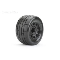 Jetko 1/10 MT 2.8 EX-SUPER SONIC Tyres (Claw Rim/Black/Med Soft/12mm/Narrow) (2pcs) [2804CBMSGNB1]
