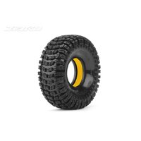 Jetko 1/10 CR2.2 Conqueror Tyres (Ultra Soft/Insert (Yellow)) [3301US6214YL]