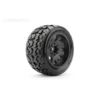 Jetko 1/5 XMT EX-TOMAHAWK Tyres (Claw Rim/Black/Medium Soft/24mm) X-Maxx (2pcs) [5801CBMSGBB1]