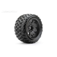 Jetko 1/5 XMT EX-KING COBRA Tyres (Claw Rim/Black/Med. Soft/24mm) X-Maxx (2pcs) [5802CBMSGBB1]