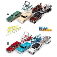 Johnny Lightning 1/64 R1 2021 Hulls & Haulers SINGLES - Assorted