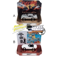 Johnny Lightning 1/64 James Bond 007 SS Mach Tin Diorama 2022 R1 Movie Replica Assorted Singles Diecast Cars 