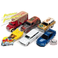 Johnny Lightning 1/64 R2 2022 Pop Culture Street Cars Assorted Singles Diecast Cars