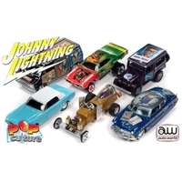 Johnny Lightning 1/64 R3 2022 Pop Culture Street Cars Assorted Singles Diecast Vans/Cars