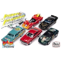 Johnny Lightning 1/64 R4 2022 Pop Culture Street Cars Assorted Singles Diecast Cars