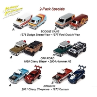 Johnny Lightning 1/64 2021 R4 Themed 2 Pack Singles Diecast