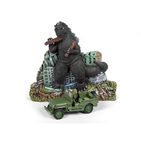 JL Innovative Design 1/64 Godzilla Diorama w/Willys Jeep