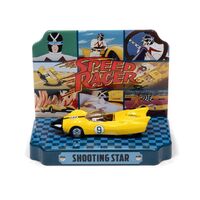 1/64 Speed Racer- Racer X Shooting Star Tin Diorama w/Car Movie