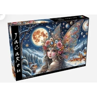 JaCaRou Fairy In Frost 1000pc Jigsaw Puzzle