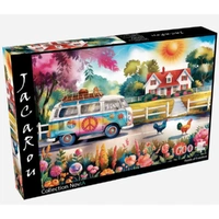 JaCaRou Fields Of Freedom 1000pcs Jigsaw Puzzle