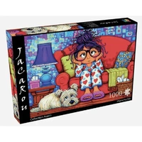 JaCaRou Pajama Pup Pal 1000pc Jigsaw Puzzle