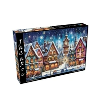 JaCaRou Twinkle Holiday Streets 1000pc Jigsaw Puzzle