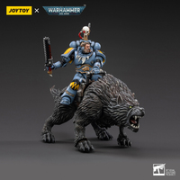 Joy Toy Warhammer 40k 1/18 Space Wolves Thunderwolf Cavalry Frode Action Figure