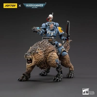 Joy Toy Warhammer Collectibles: 1/18 Scale Space Wolves Thunderwolf Cavalry Bjane