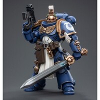 Joy Toy Warhammer 40k 1/18 Ultramarines Primaris Company Champion Brother Parnaeus Action Figure