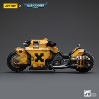 Joy Toy Warhammer 40k 1/18 Imperial Fists Raider-Pattern Combat Bike Action Figure