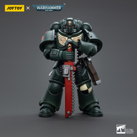 Joy Toy Warhammer 40k 1/18 Dark Angels Intercessors Sergeant Caslan Action Figure