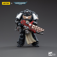 Joy Toy Warhammer 40k 1/18  Black Templars Primaris Initiate Brother Raemont Action Figure