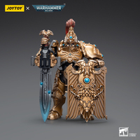 Joy Toy Warhammer 40k 1/18  Adeptus Custodes Guard with Sentinel Blade and Praesidium Shield Action Figure
