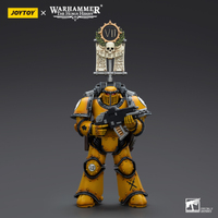 Joy Toy Warhammer 40k 1/18 Imperial Fists Legion MkIII Tactical Squad Sgt with Power Sword