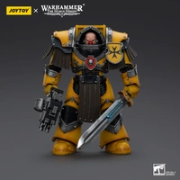 Joy Toy Warhammer 40k 1/18 Scale Imperial Fists Legion Cataphractii Terminator Squad Sergeant Action Figure